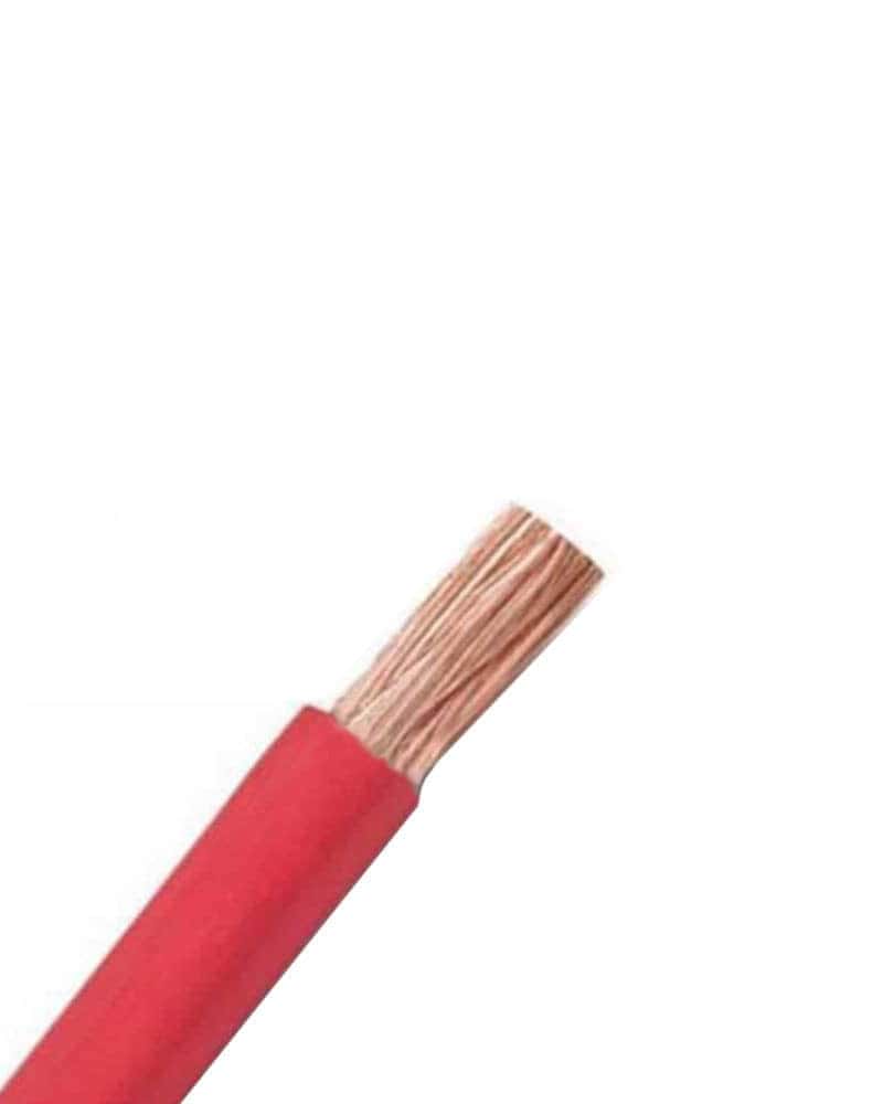 Cable Unifilar 6 mm2 SOLAR PV ZZ-F Rojo