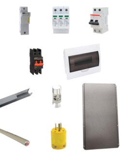 Kit Material Eléctrico 5000W 48Vdc 450WP 4S Litio