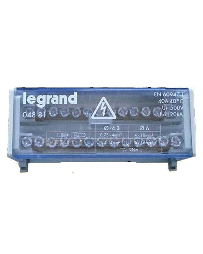 Repartidor LEGRAND Bornera Seleccionable 40A