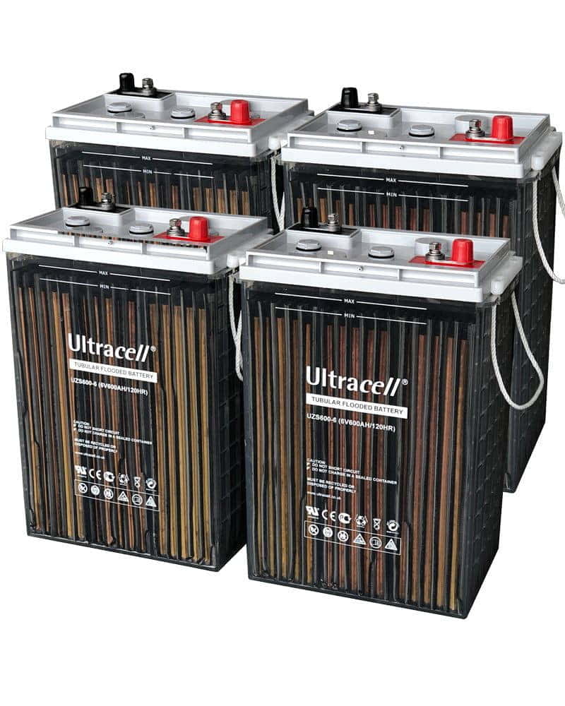 Batería Estacionaria 600Ah 24V Ultracell UZS600 en Lima