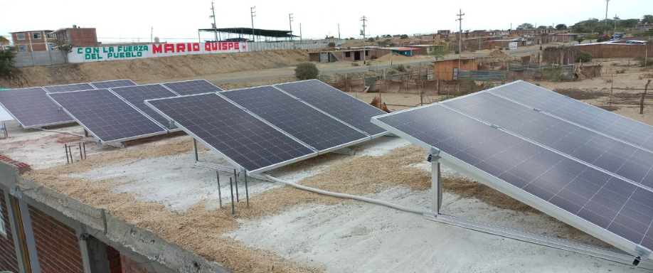 Instalación solar aislada en Sullana con EcoGreen y Must Solar