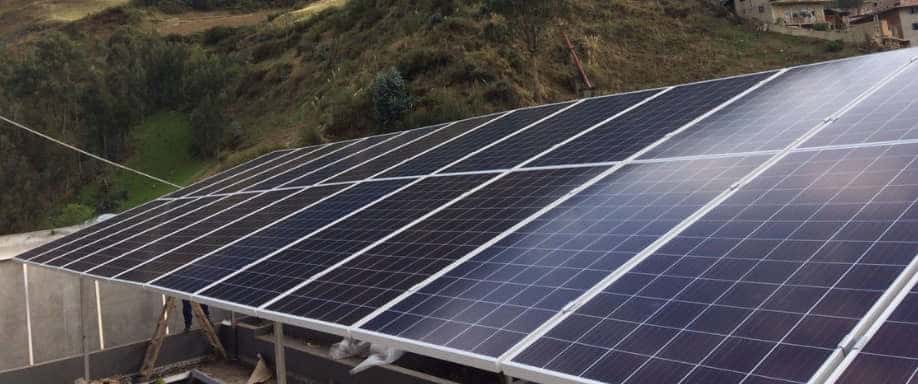 Instalación Fotovoltaica en el Distrito de Parcoy