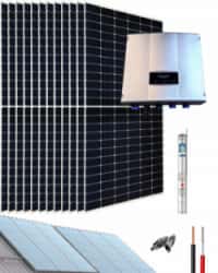 Kit Bombeo Solar 3HP Trifasico Pedrollo