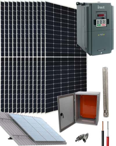 Kit Bombeo Solar Trifásico 220V/380V Hasta 3HP Pedrollo | AutoSolar