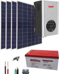 Kit Panel Solar 1000W 12V 4800Whdia 