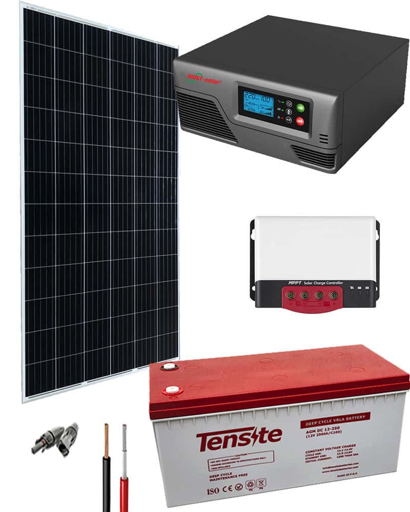 Kit Solar Agm 300w 12v Al Mejor Precio En Perú