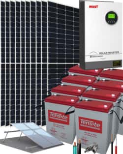 Kit Solar Aislada 5200W 48V 18200Whdia 