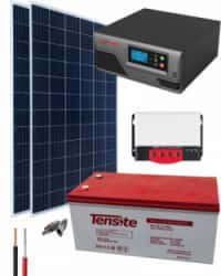 Kit Solar Completo 800W 12V 3400Whdia 
