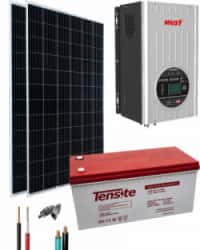 Kit Solar Fotovoltaico 1000W 12V 4000Whdia 