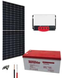 Kit Solar Fotovoltaico Aislada 12V 2275Whdia 