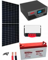 Kit Solar Fotovoltaico Aislada 600W 12V 2250Whdia 