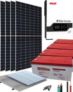 Kit Solar Gel 5000W 48V 9100Whdia Tensite