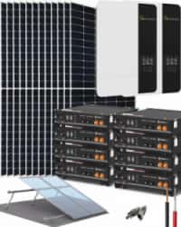 Kit Solar Litio 10000W 48V 36000Whdia Pylontech