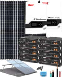 Kit Solar Litio 5000W 48V 31850Whdia Pylontech