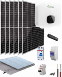 Kit Solar Conectado Red 2500W 13500Whdia Growatt