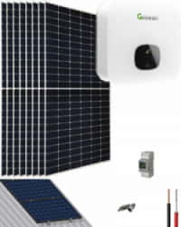 Kit Solar Conectado Red 3000W 18000Whdia Growatt